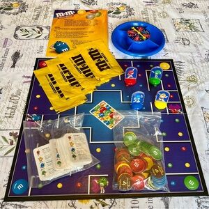 Vintage 1999 M & M’s Party Board Game